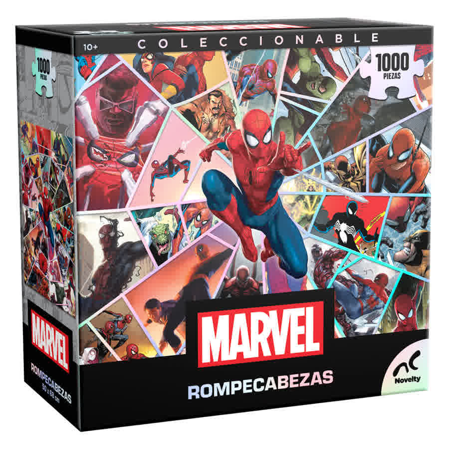 Marvel Rompecabezas Coleccionable 1000 pz · Spider-Verse collage · Novelty