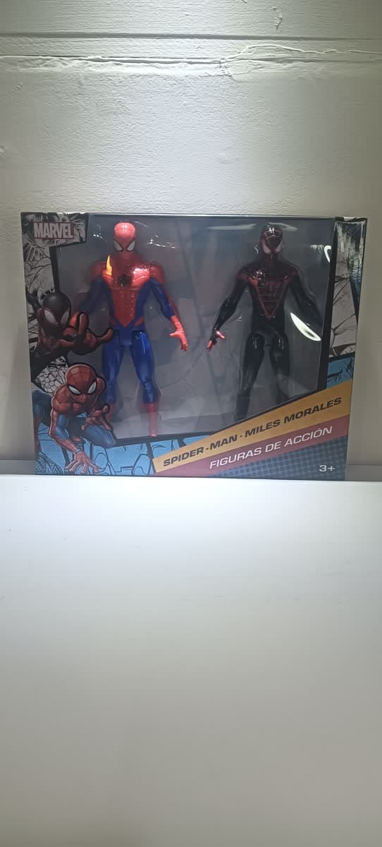 Spider-Man · Miles Morales · Figuras de Acción pack de 2