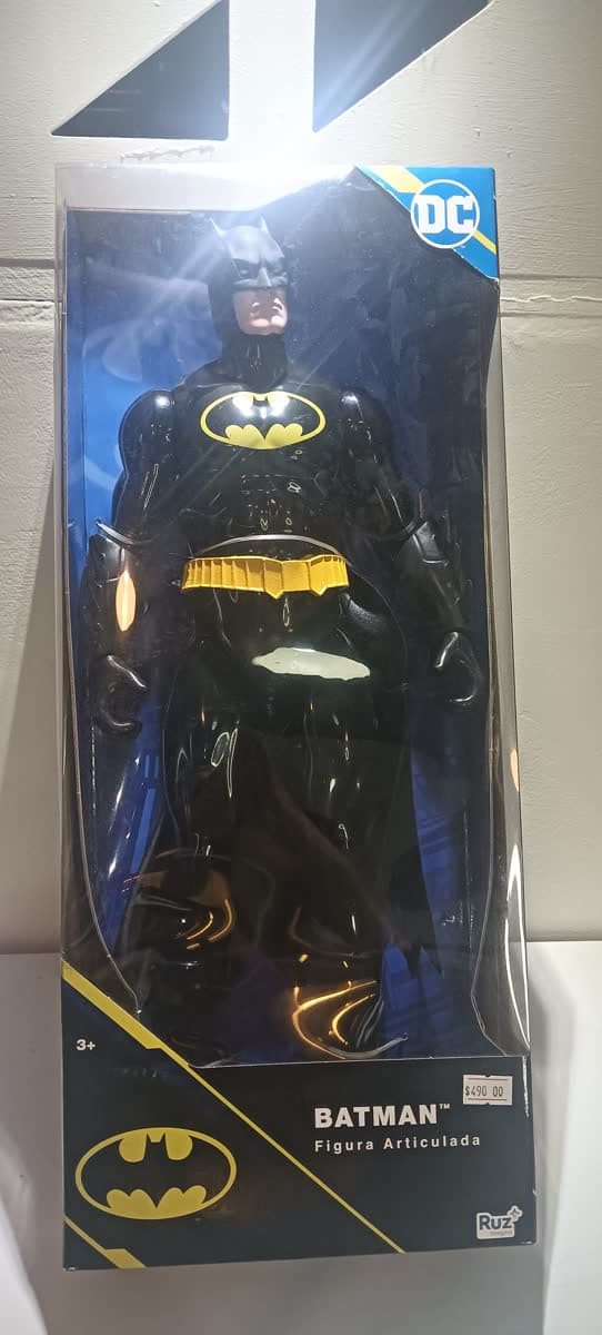 Batman Figura Articulada · Ruz / DC (jumbo ~45 a 50 cm)