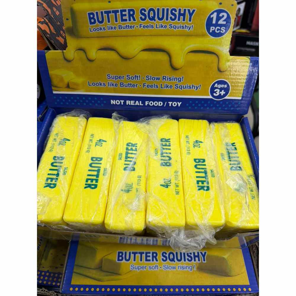Butter Squishy · barra individual (mantequilla slow rising)