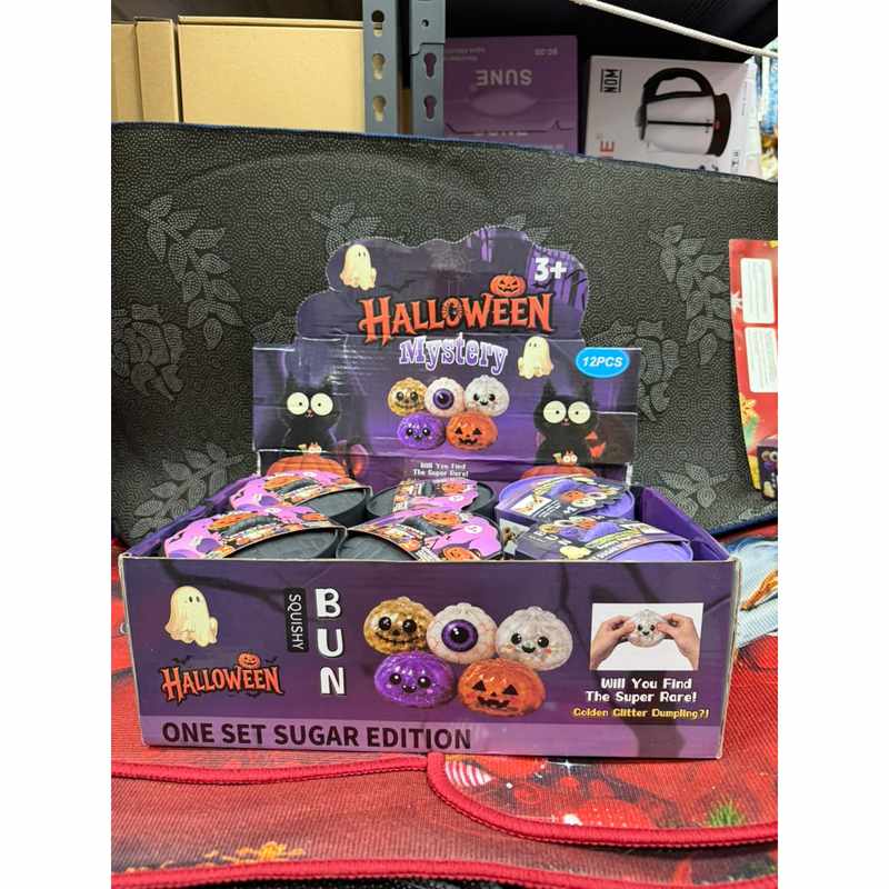 Halloween Mystery Squishy Bun · unidad individual (Sugar Edition)