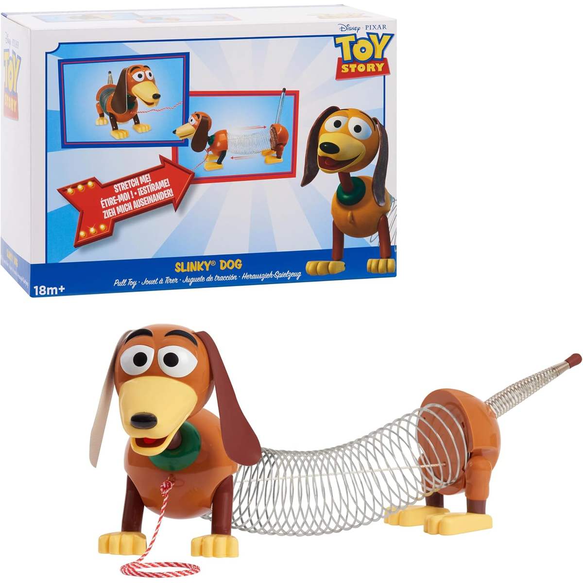 Slinky Dog · juguete de arrastre · Toy Story (resorte)